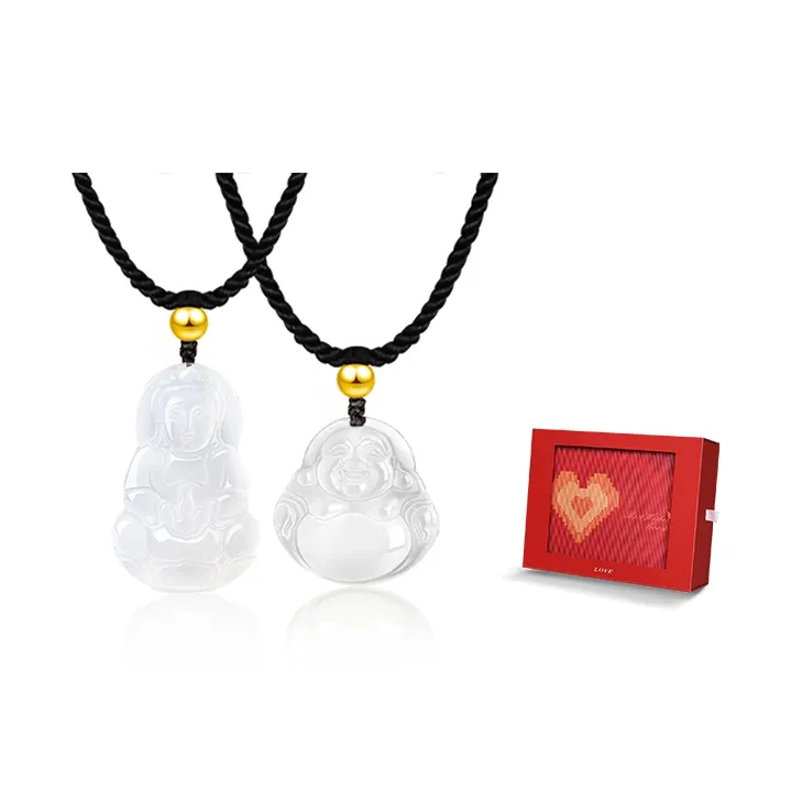 LOVE&LOVE Chalcedony Necklaces Unisex-7