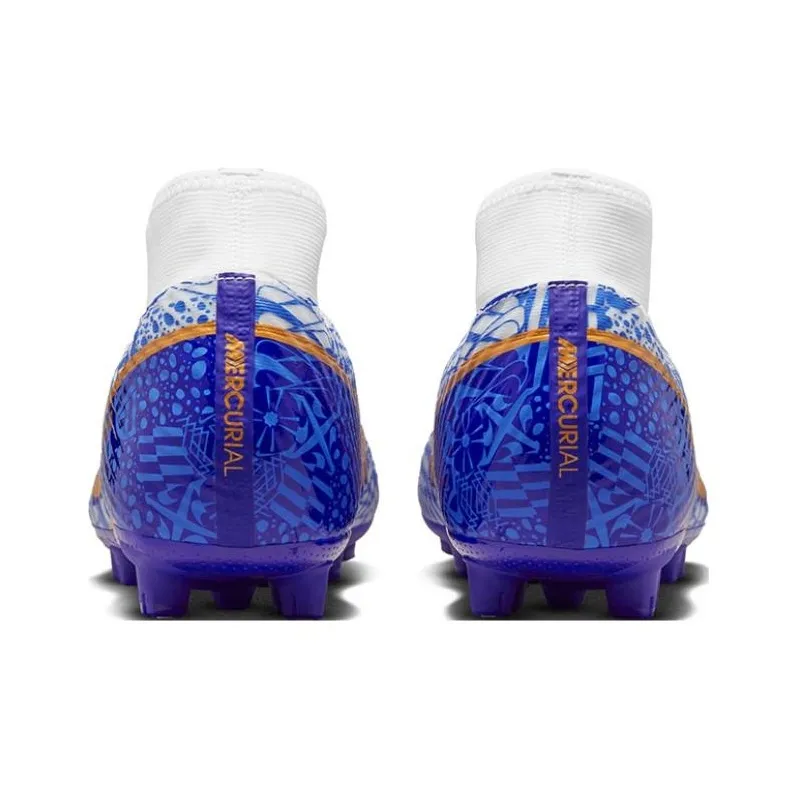 Nike Mercurial Superfly 9 Academy CR7 Hg 'Blue White'-3