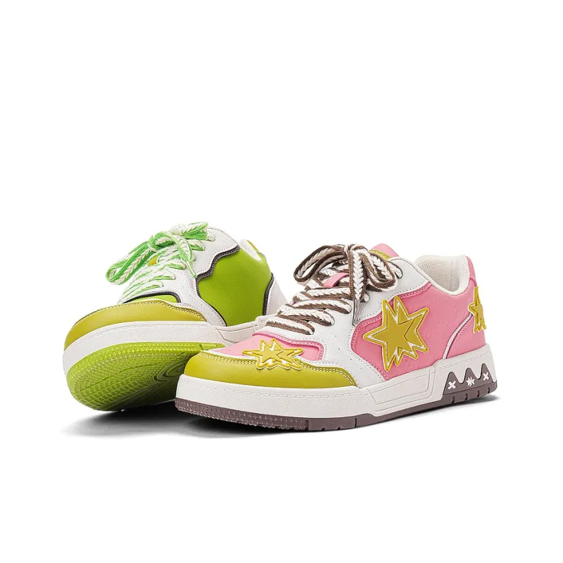 DOUBLE STAR 88 Slip Resistant Cushioning, Abrasion Resistant, Height Increasing Low Top Skateboard Shoes Unisex-2