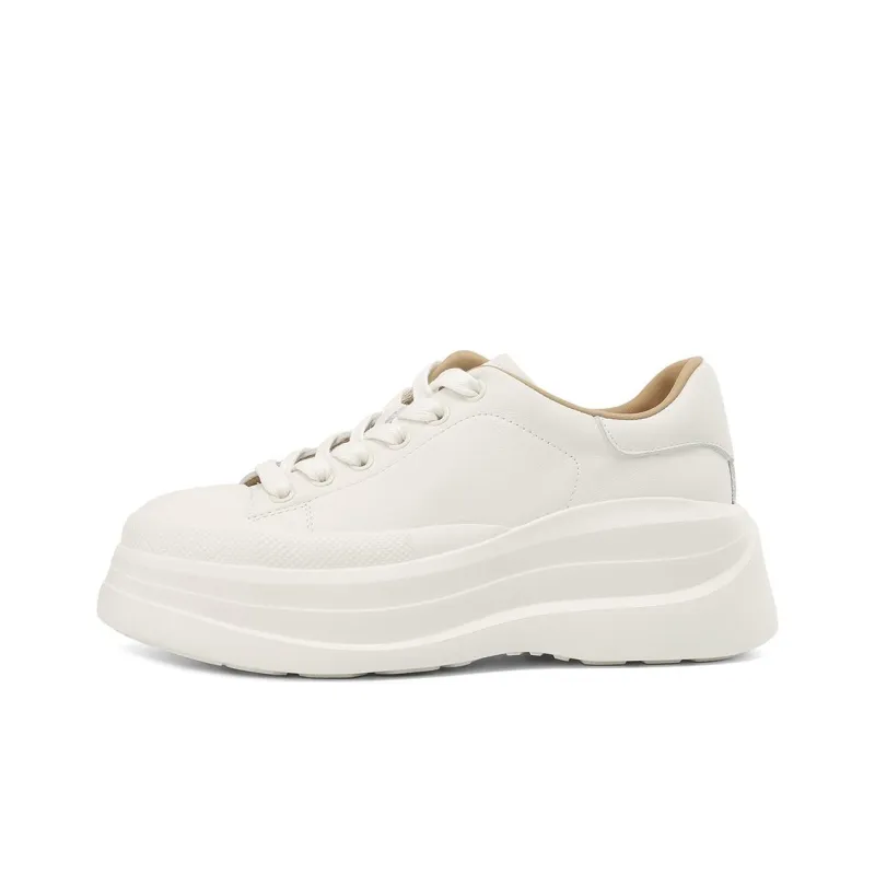 Rosa Bianca Warm Lightweight Breathable Height Increasing Low-Top Casual Shoes Women's-7