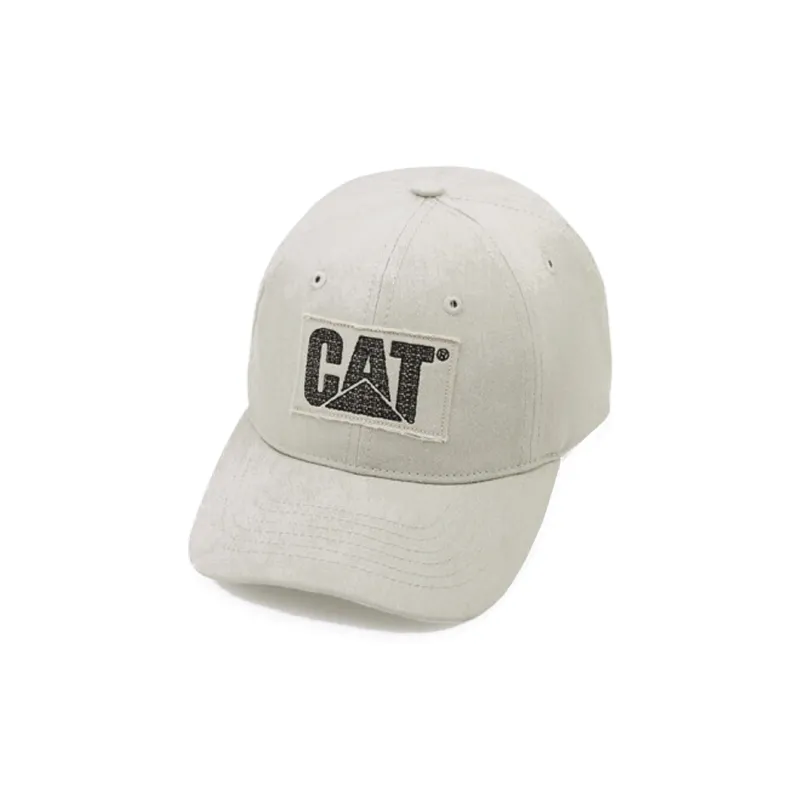 CAT Cotton Baseball Caps Unisex Gray-0