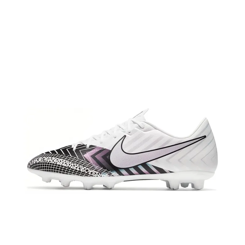 Nike Mercurial Vapor 13 HG Rubber Short Studs Cushioning Anti-Slip And Wear-Resistant Soccer Shoes Men's Black White-0