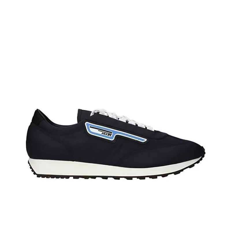 PRADA Low Top Casual Shoes Men's Blue-1