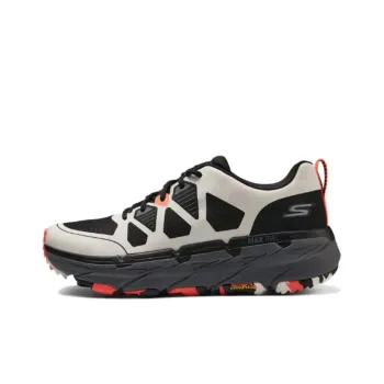 Skechers Max Cushioning Premier Anti Slip Wear Resistant Low Top Running Shoes Men's Black White
