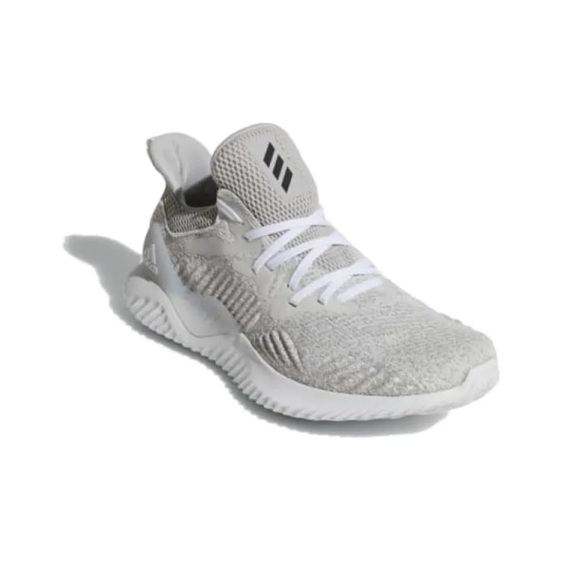 Adidas AlphaBounce Beyond Cushioned Wear-Resistant Breathable Low-Top Running Shoes Men's Gray-2