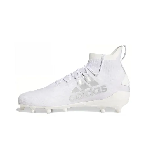 Adidas Adizero Primeknit Cleats Soccer Shoes Men Mid-Top White