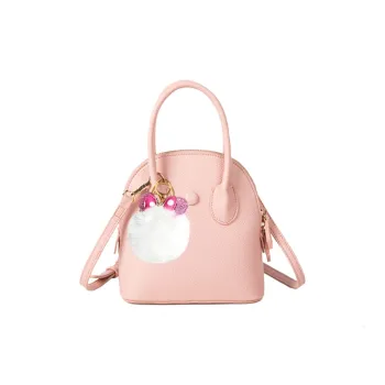 Hahhhsis PU Leather One Shoulder Handbags Women's Pink/Baby Blue/Silver/Khaki/Black