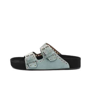 ISABEL MARANT Lennyo Eyelet-embellished Sandals