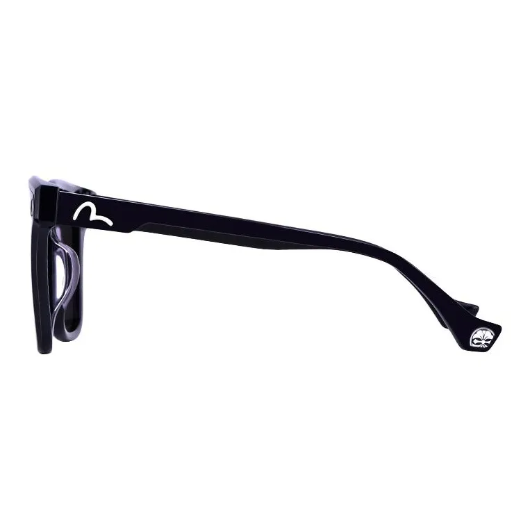EVISU Plate Frame Square Sunglasses Men's Multicolor-2