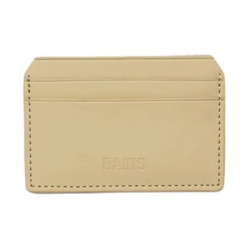 Rains Polyester Card Holder Unisex Sand