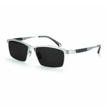 MORTON MUNCH Titanium Square Sunglasses Men's