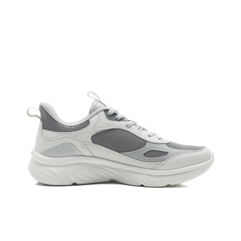XTEP Running Shoes Men Low Top Dove Gray/Elegant Gray/Smoke Gray-1