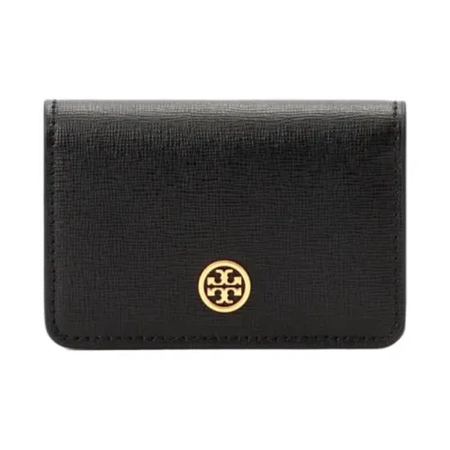 TORY BURCH Robinson Card Holders Black