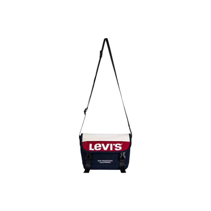 Levi's Polyester Shoulder Bag, Crossbody Bag, Fanny Pack Regular Unisex Denim Blue-1
