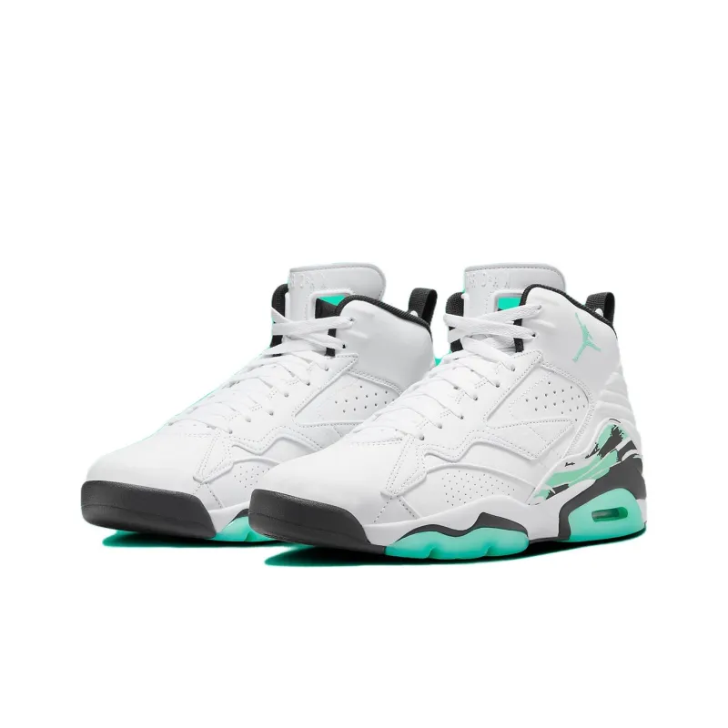 Jordan Mvp White Green Glow-2