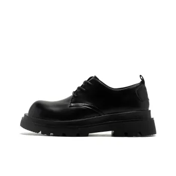 YEDANI Dress Shoes Men Low-Top Black