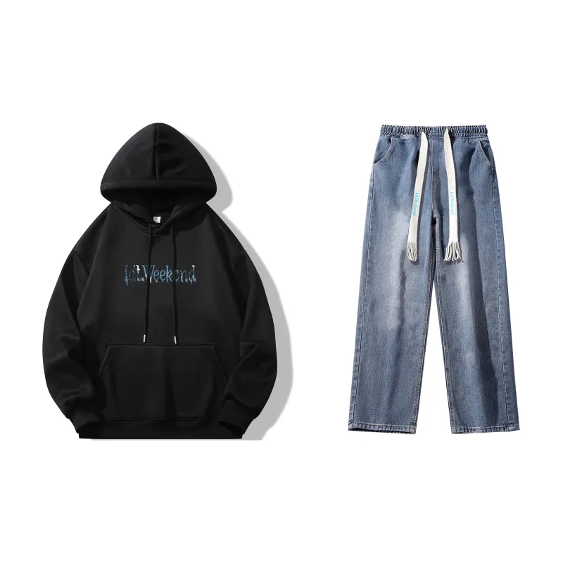 LA'T.WEEKEND Sweatshirt Set Unisex-37