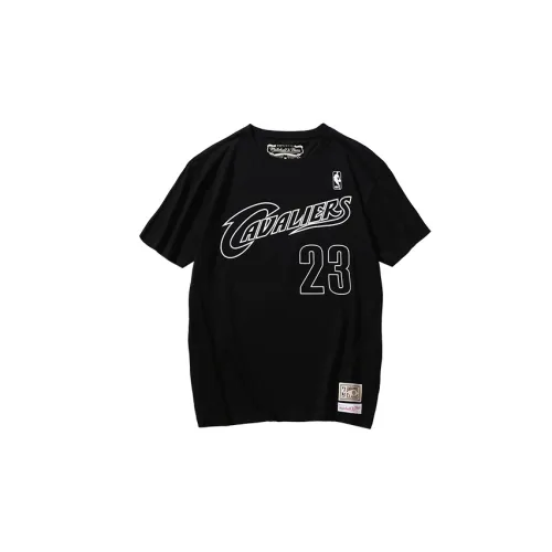 Mitchell Ness T-Shirts Unisex Black