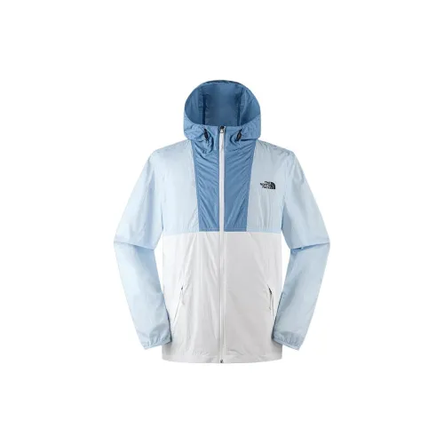 THE NORTH FACE Sun Protection Clothing Men Light Blue