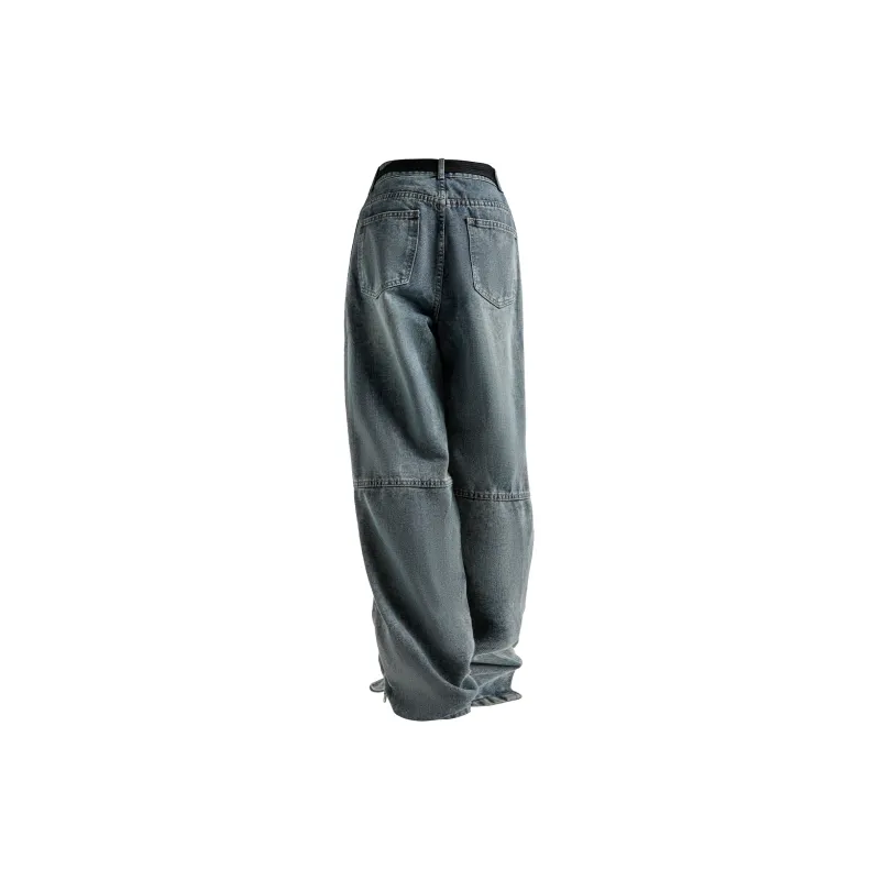 SCRM Jeans Unisex Washed Blue-1