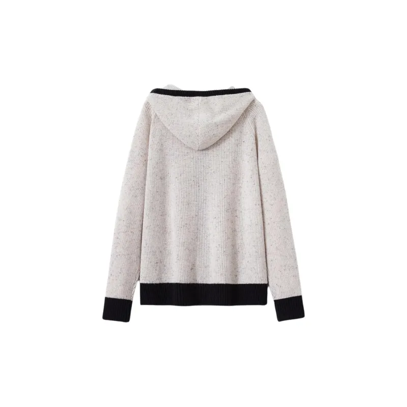 Vidolas Sweater Women's Ecru With Colorful Dots-1