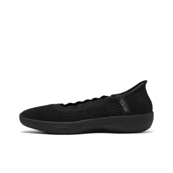 Skechers Hands Free Slip Ins Durable Breathable Low Top Casual Shoes Women's Black