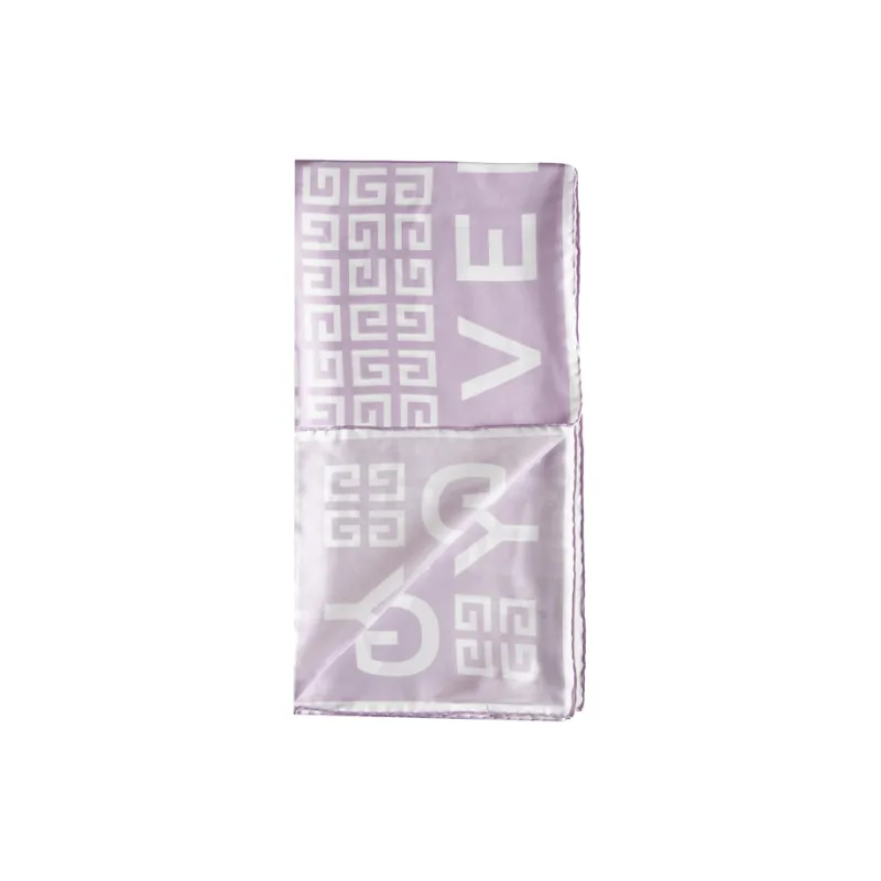 Givenchy 4G Logo Silk Scarf-1