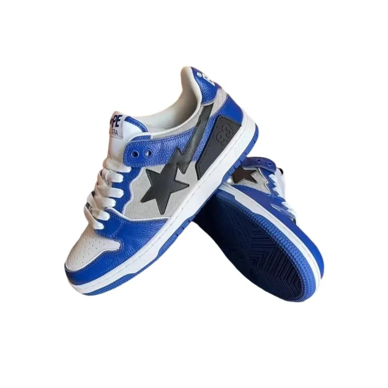A BATHING APE® SK8 STA #1 M2 "Navy" Sneakers-4
