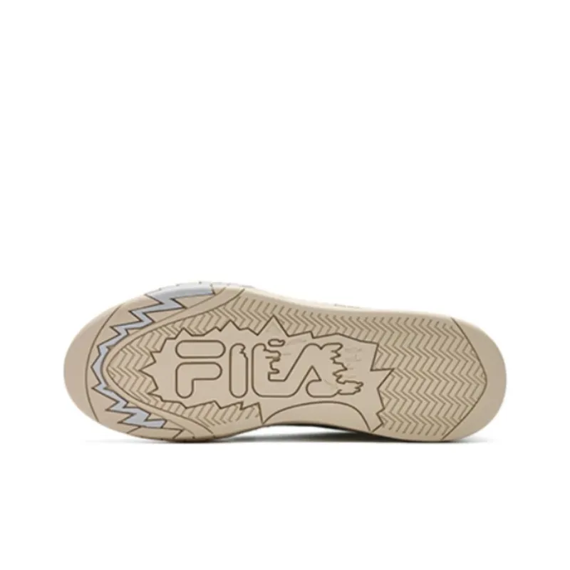 FILA Cushioning High Top Vintage Basketball Shoes Men's Gray Green-3
