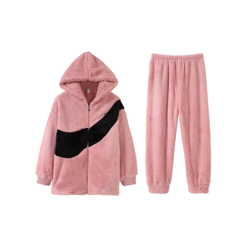 WOLFSFUL Pajama Set Women's Pink-0