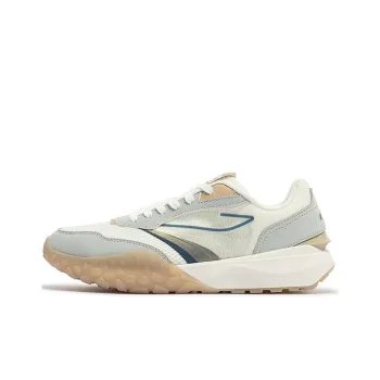 361° Shortbread Slip Resistant Low Top Running Shoes Men's White Gray