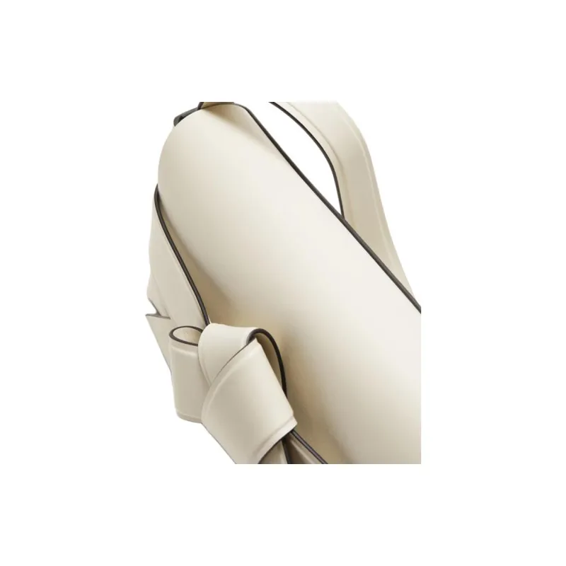 Acne Studios Calfskin Portable Handheld Shoulder Bag Women's White-4