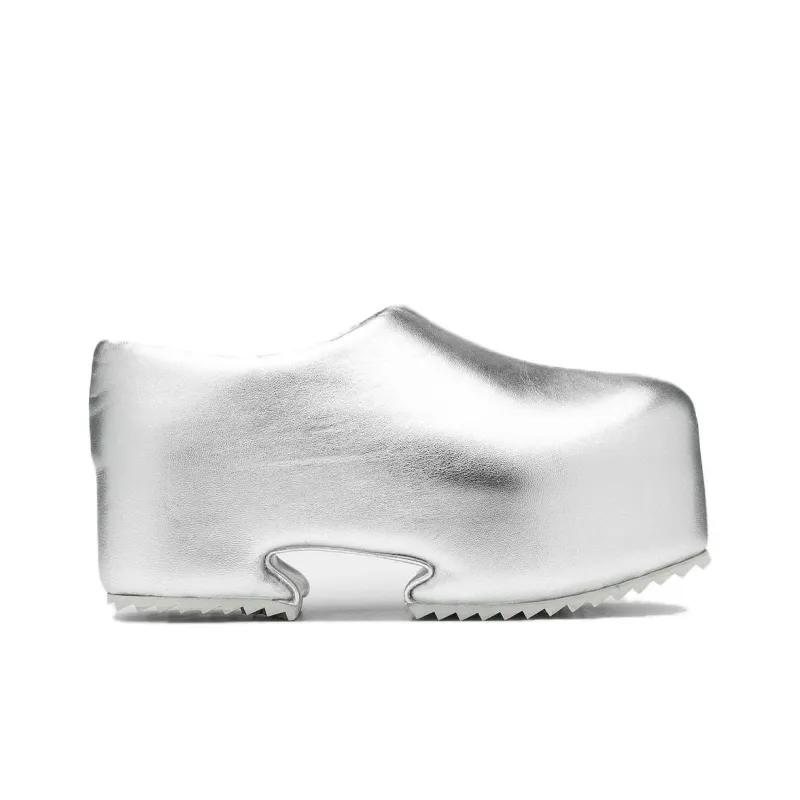 YUME YUME Wrap-toe Slippers Women's Silver-1