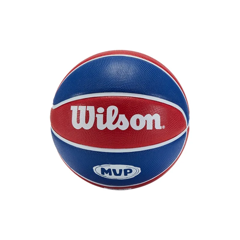 Wilson Rubber Basketball Red Blue Size 5 Training Unisex-1