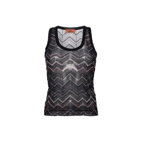 MISSONI Zigzag Sequin-embellishment Tank Top