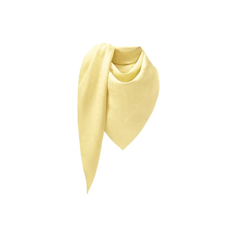 LOUIS VUITTON Shawls Unisex Yellow-0