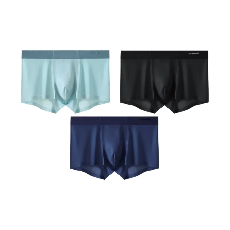 H YXIANG Underpants Men's 3 Pack-4