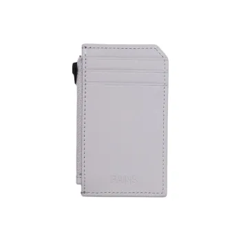 Rains Polyurethane Card Holder Wallet Unisex Flint Purple