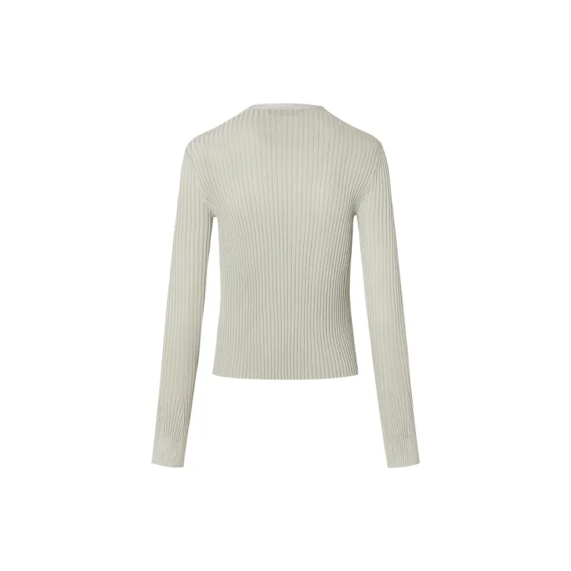 MOCO Knitwear Women's Morning Light White-1