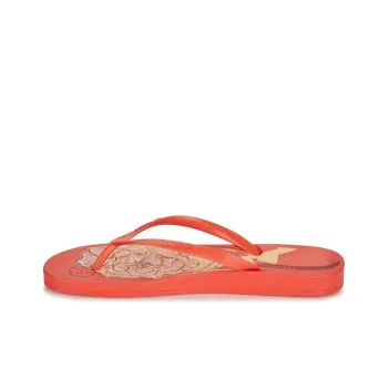 Ipanema Flip Flops Low Heel Women's Red