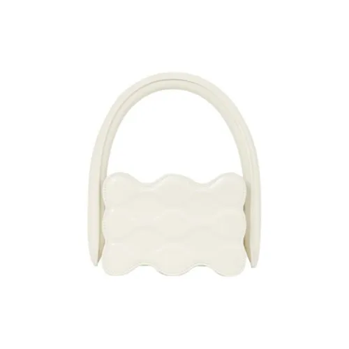 STAR TOWN Handbags Champagne White