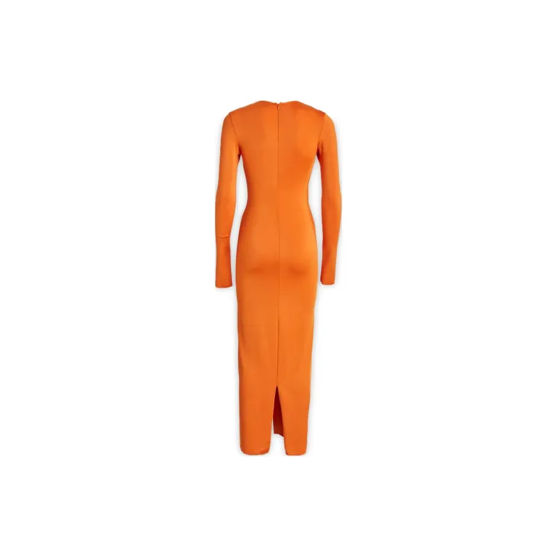 MARNI Long-Sleeved Dresses Women's Orange-1