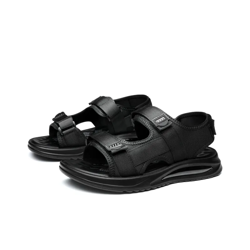 FAPAI Beach Sandals Men's Black-2