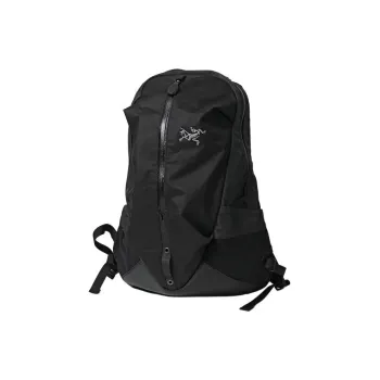 Arcteryx ARRO Nylon Outdoor Bag, Mountaineering Bag, Backpack Trumpets Unisex Black
