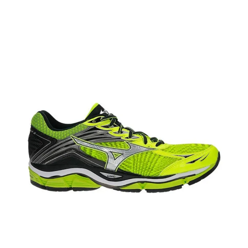 Mizuno Wave Enigma 6 Durable Breathable Low-Top Running Shoes Men's Yellow Black-1