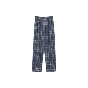 Flowers In Water Pajama Pants Men's Dark Blue