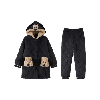 WOLFSFUL Pajama Set Women's Dark Gray
