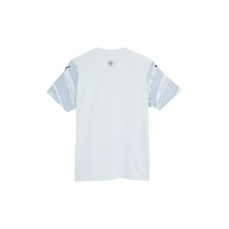 PUMA Set in Sleeve T Shirt Women's Silver Light Gray-1