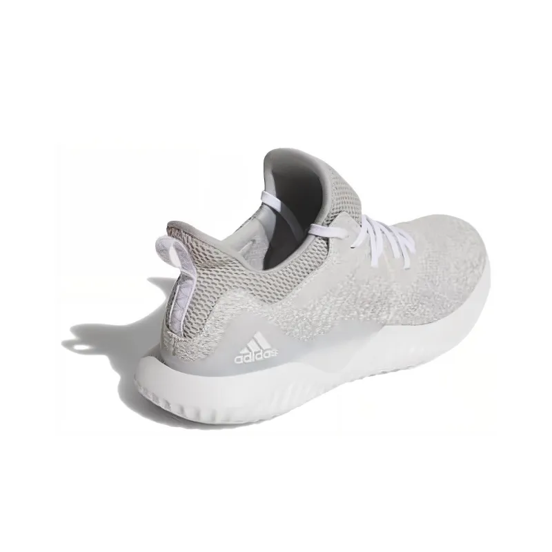 Adidas AlphaBounce Beyond Cushioned Wear-Resistant Breathable Low-Top Running Shoes Men's Gray-3
