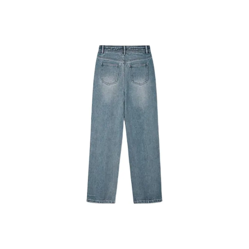 XII BASKET SS24 Jeans Women's Vintage Blue-1